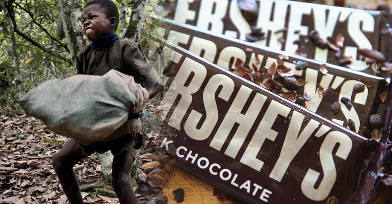 La esclavitud de niños en el Chocolate