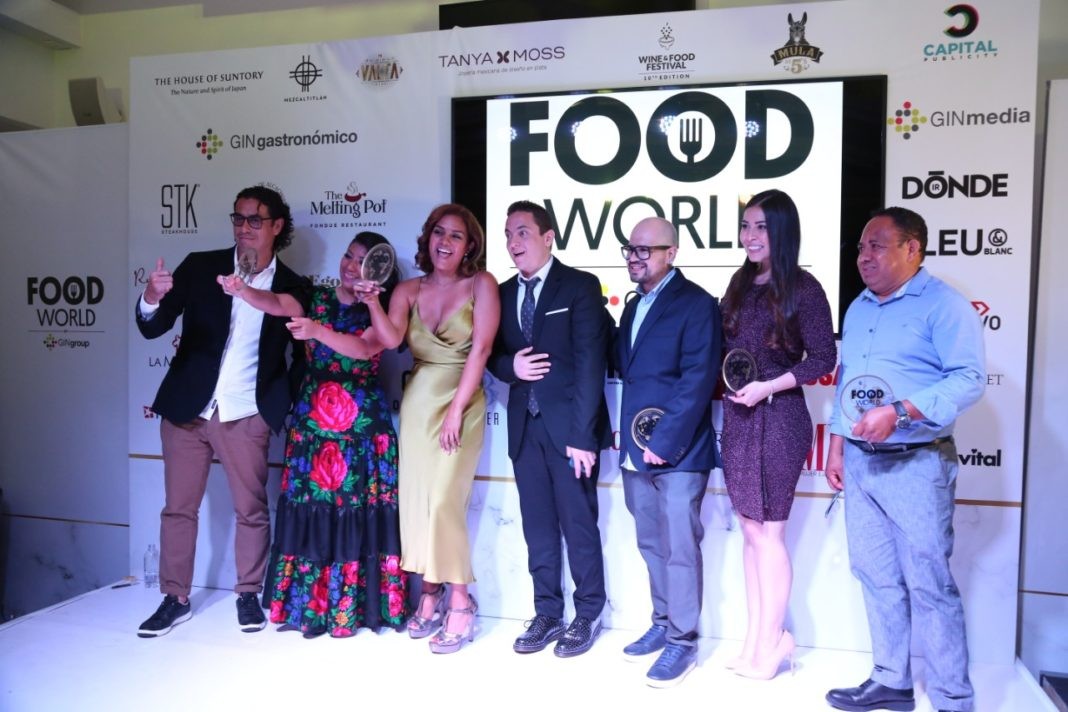 Los ganadores del Food World en México.