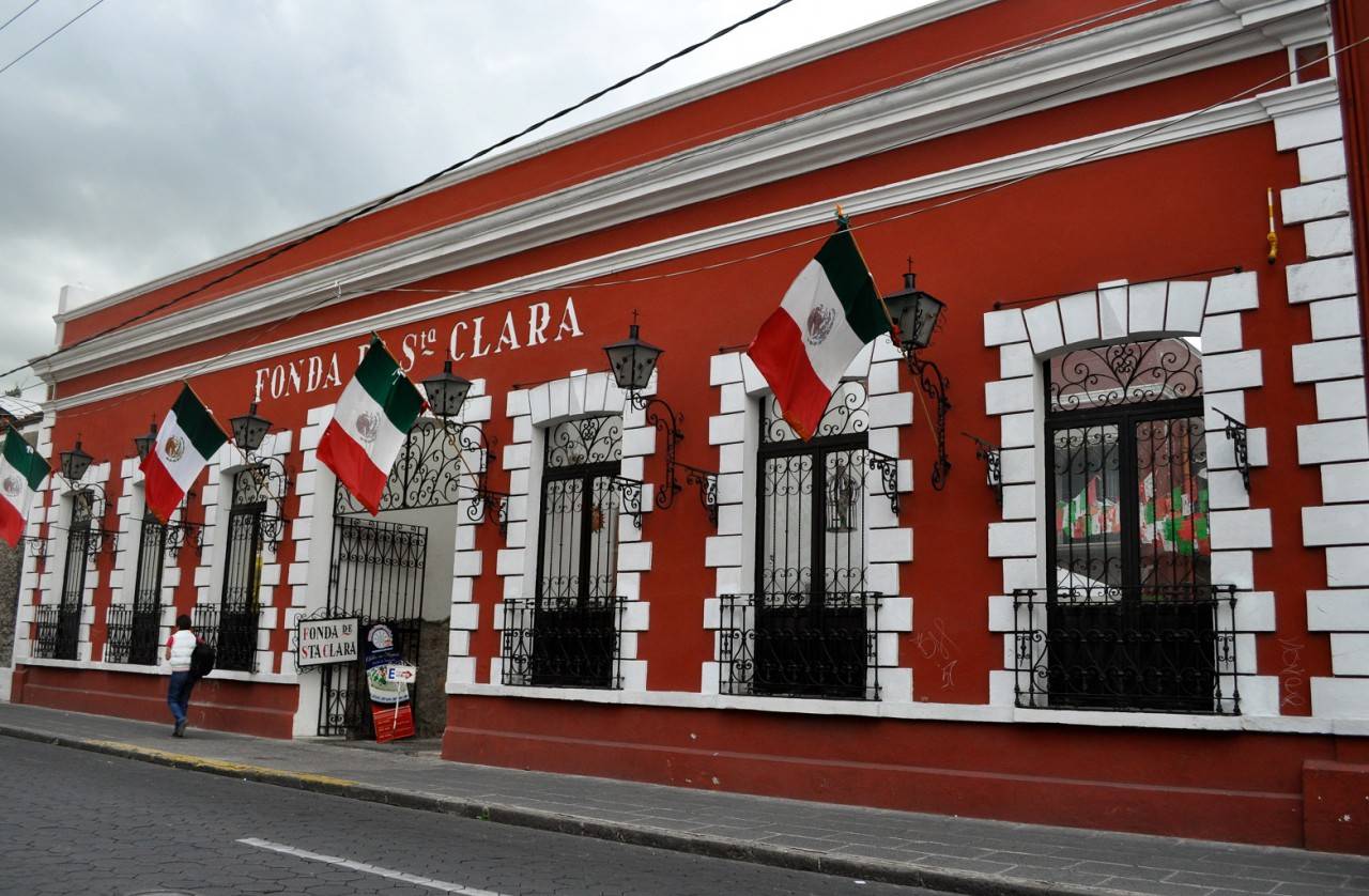 Los restaurantes de Puebla, La Fonda de Sta Clara