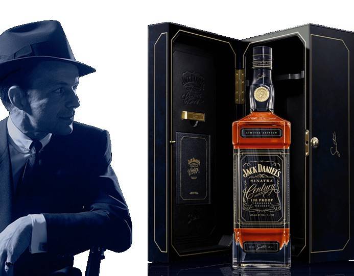 Los 100 años de Sinatra en una botella de Jack Daniel´s