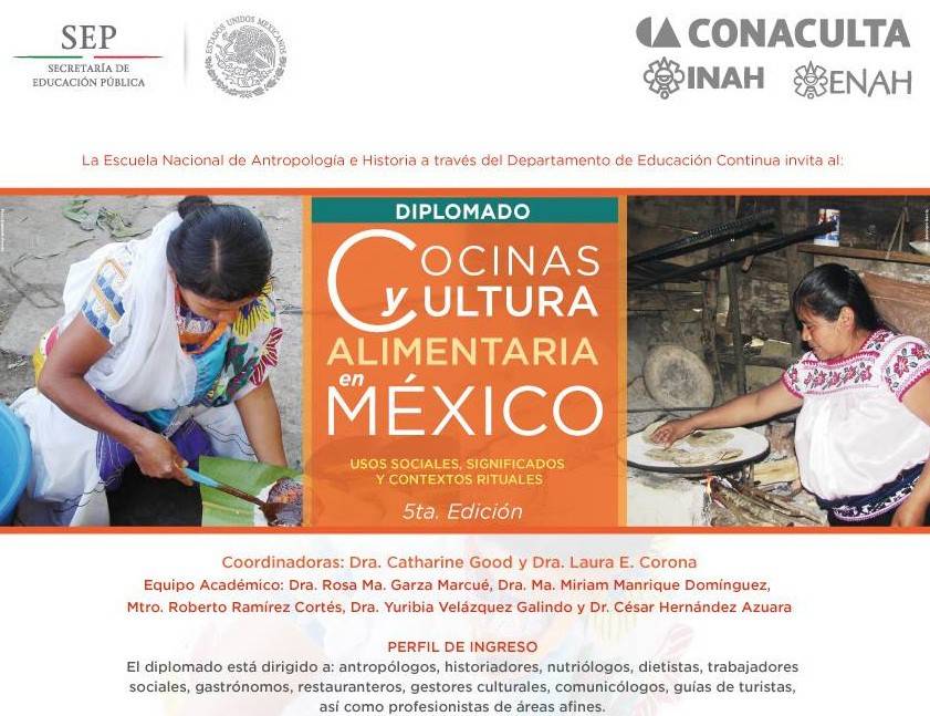 Un Diplomado de Cocinas y Cultura Alimentaria en México