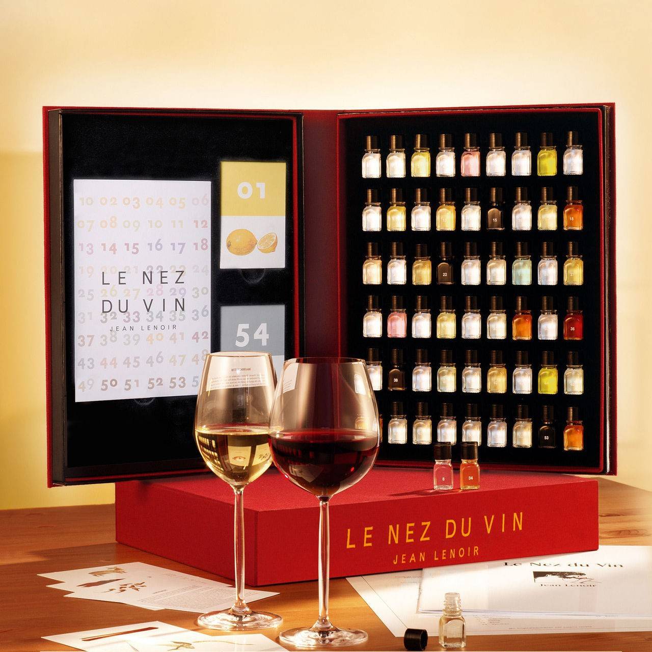 Le Nez du Vin, la caja de los aromas vitivínicolas